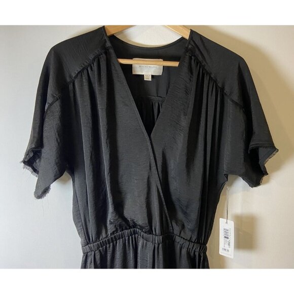 NWT Brochu Walker Ally Jumpsuit Wide Leg Black Extra Small XS New - Picture 3 of 7